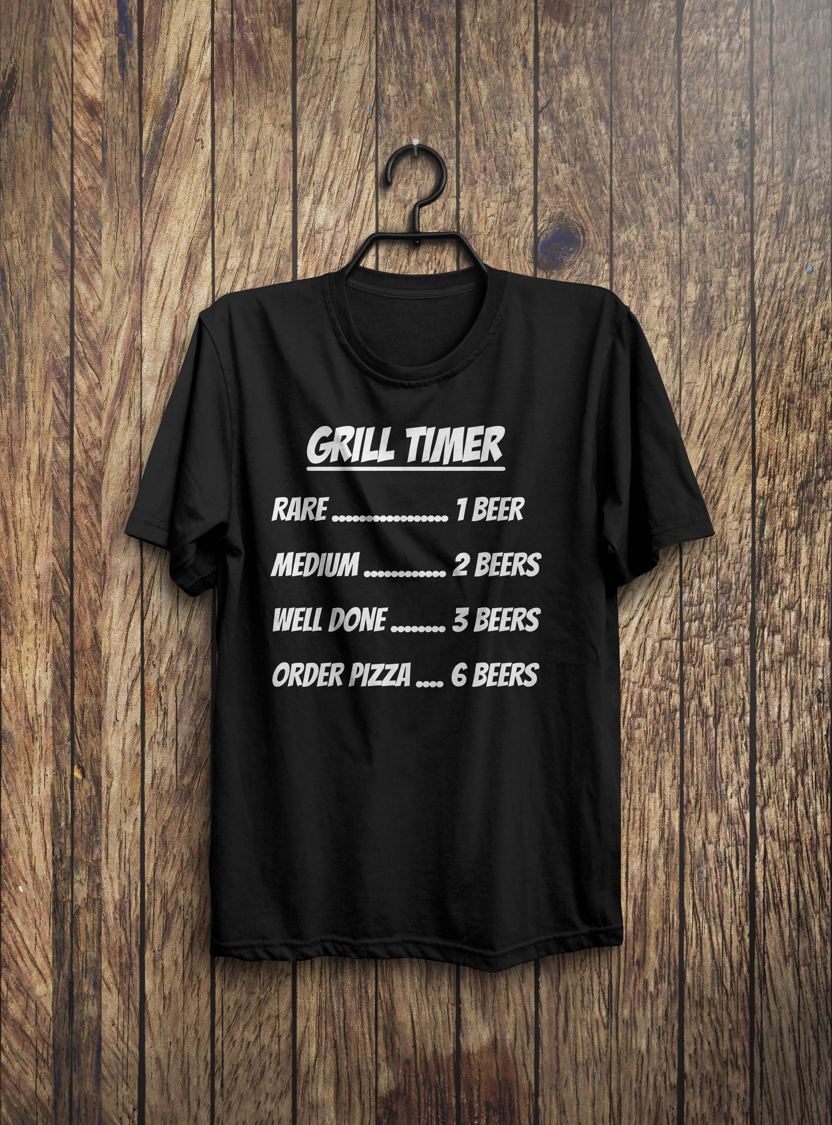 Grill Timer Shirt – BBQ Shirt – Grill Shirt – Funny BBQ Shirt